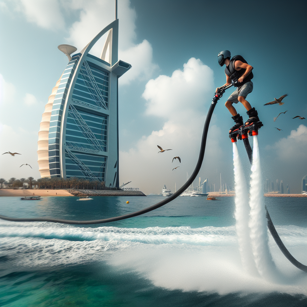 Flyboarding Adventures by the Burj Al Arab