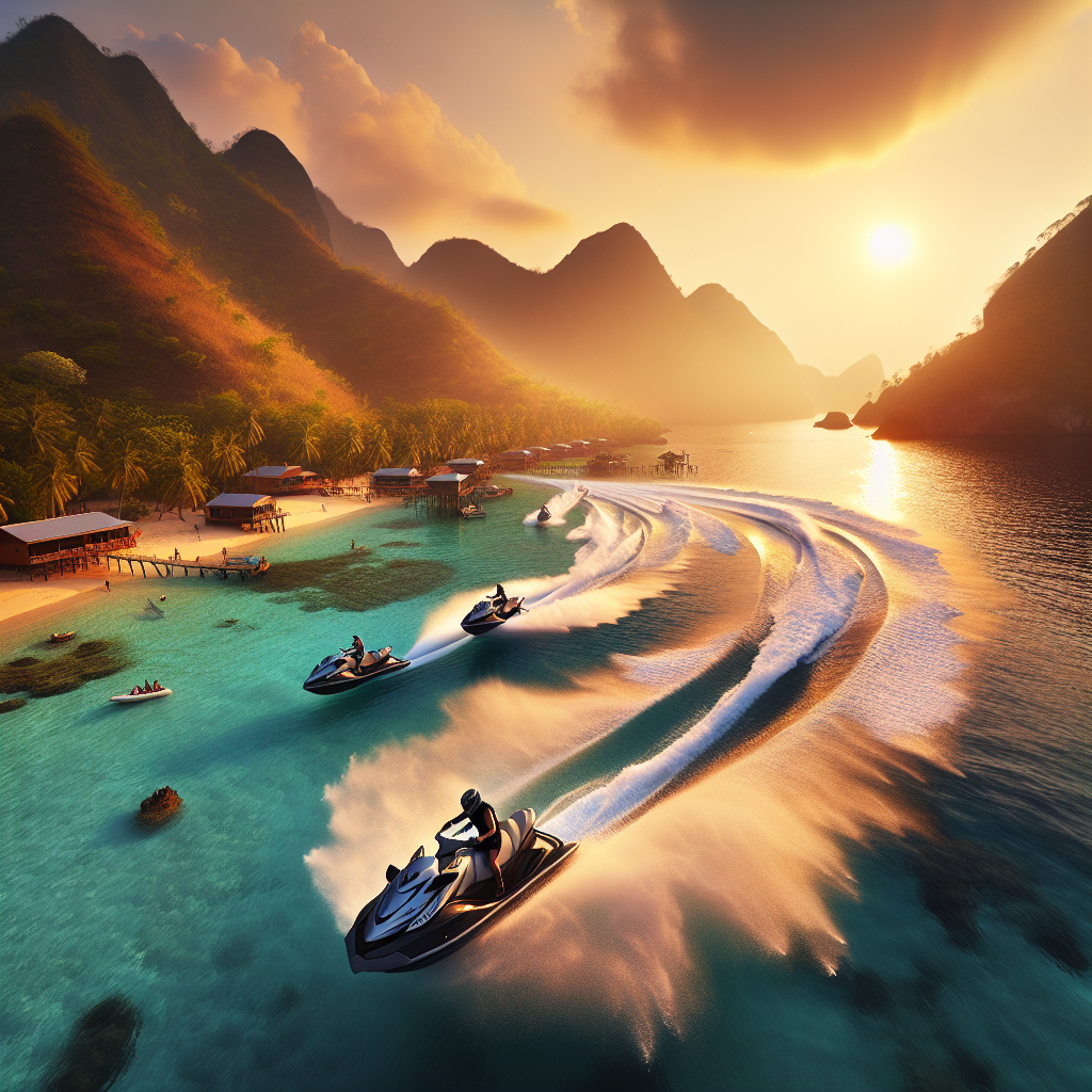 Jet Ski Tours Exploring Sheikh Island’s Coast