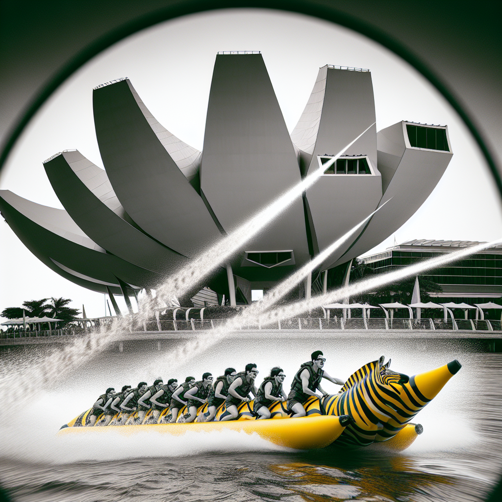 Thrilling Banana Boat Rides by the Burj Al Arab